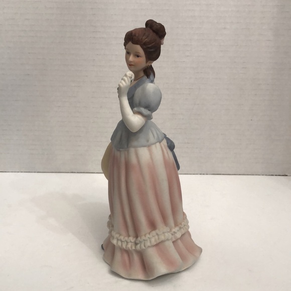 Vintage Homco Victorian Lady Porcelain Figurine 1452 - Picture 2 of 7